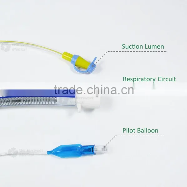 Reinforced Spray Wire Endotracheal Tube With Suction Lumen photo-4