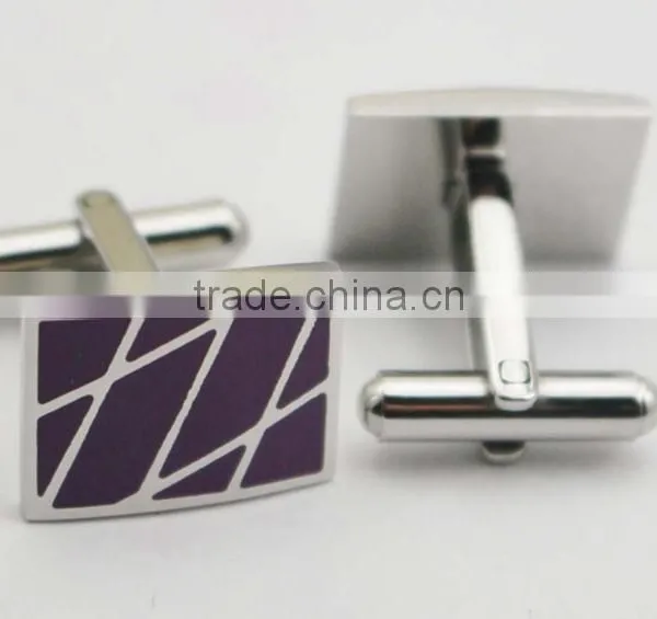 Fahion Mens Jewellry Stainless Steel Custom Cufflink With Logo photo-4