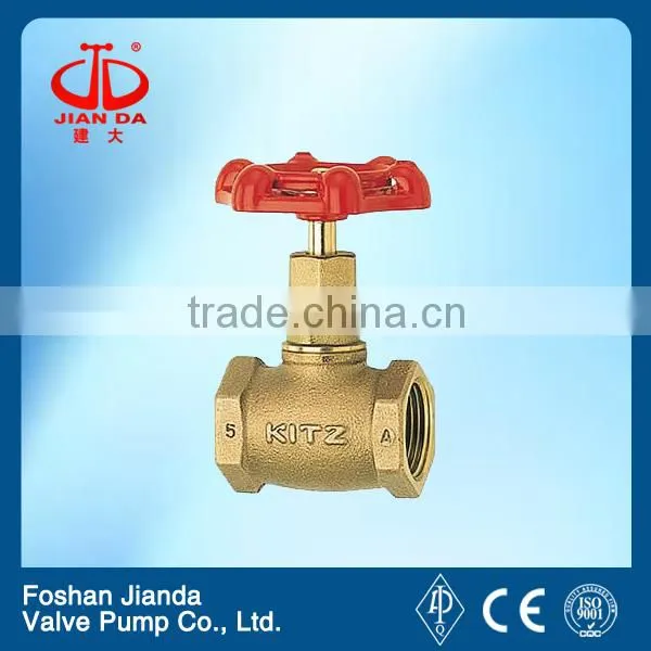 1'' Threaded Kitz Brass Stop Valve