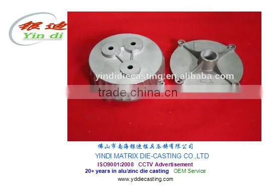 High Quality Sand Blasting Small Pump Parts Aluminum Alloy Die Casting Parts