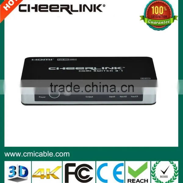 New Arrival Updated 5x1 Port Hdmi Switcher Hdmi 1.4 Switch photo-2