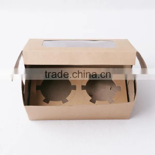 Recycled Brown Kraft Paper Food Box,paper Box for Food photo-3