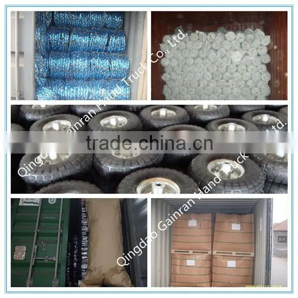 China Pneumatic 3.00-8 Rubber Tire for Trolley Wheelbarrow Wheel photo-5