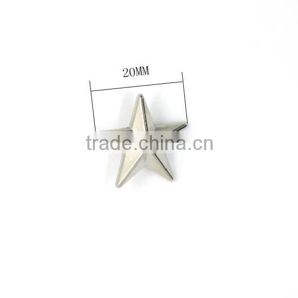 Cheap Metal Decorative Nailhead Star Rivet for Bags photo-4