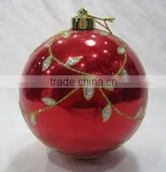 2016 Plastic Christmas Ball Decoration With Hand Painted photo-4