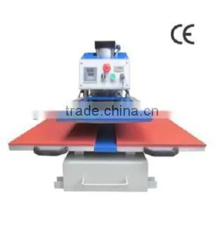 Automatic Bottom Glide Pneumatic Double Station Heat Press Machine