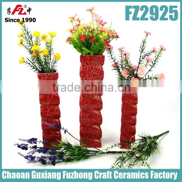 Ceramic Vase Modern Design, Ceramic Flower Vase Western Style, Porcelain Vase Home Decoration