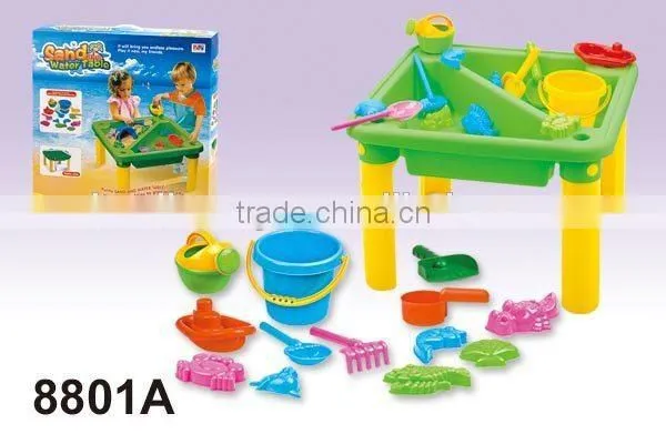 Top-sell Product Sand & Water Table With 14pcs Accessories Plastic Beach Toy photo-2