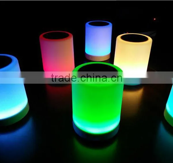 New Design 2016 With TF Card Colorful Speaker Subwoofer Bluetooth Speaker Led Bulb photo-5