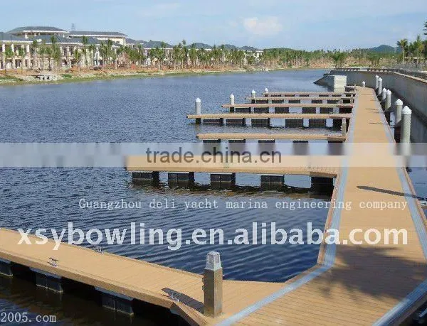 Haitang Harbor Steel Structure Floating Docks