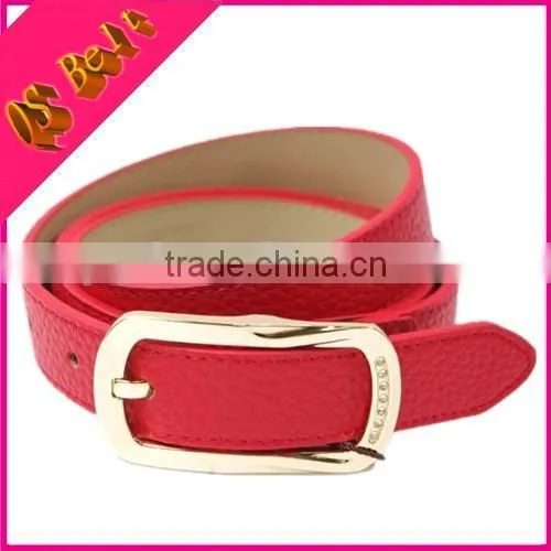 Famous Brand Woman Fashion Full Grain Leather Belt photo-2