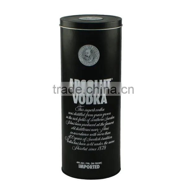 Customized Luxury Tin Box Packing for Whisky, Vodka photo-4