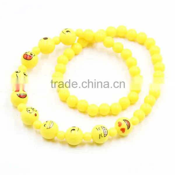 Whosale Fashion Friendship Mens Emoji Bead Bracelets photo-2