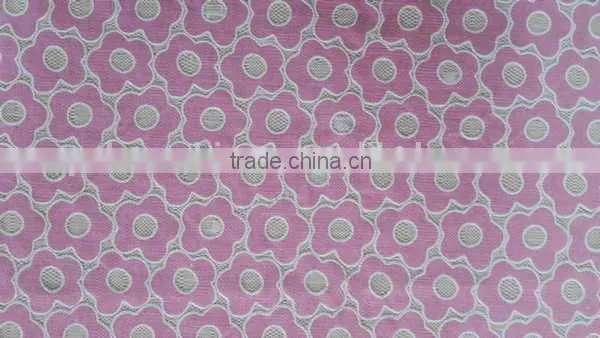 High Quality Wholesale Flower Design Lace Fabric photo-4