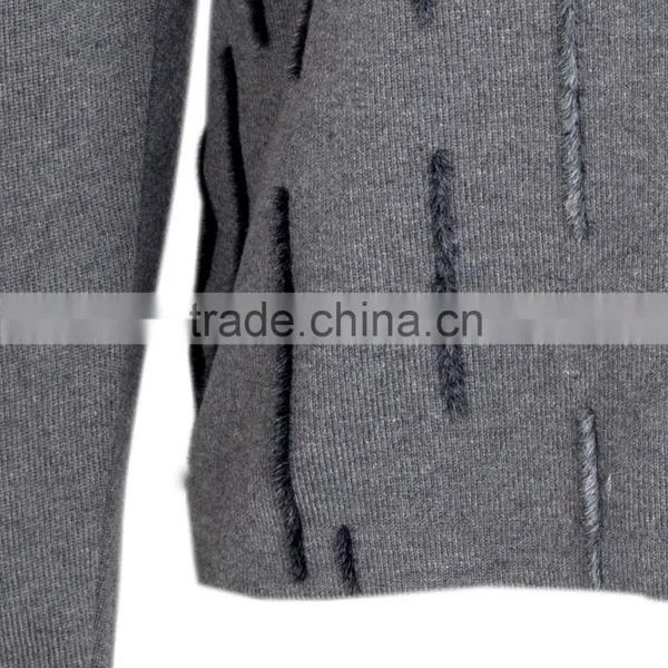 Ladies Flog Printed Luxury Fancy Winter Cardigan Jacket Turkish Knitwear Supplier in Luxury Turkey Knitwear Producer in Turkey photo-4