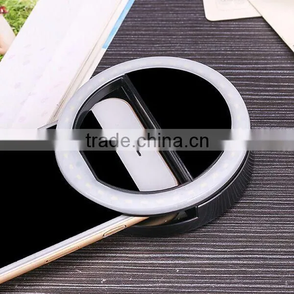 36pcs Bright LEDs Ring LED Selfie Flash Light for Iphone LED Universal Circle Selfie Ring Light For Mobile Phone photo-6