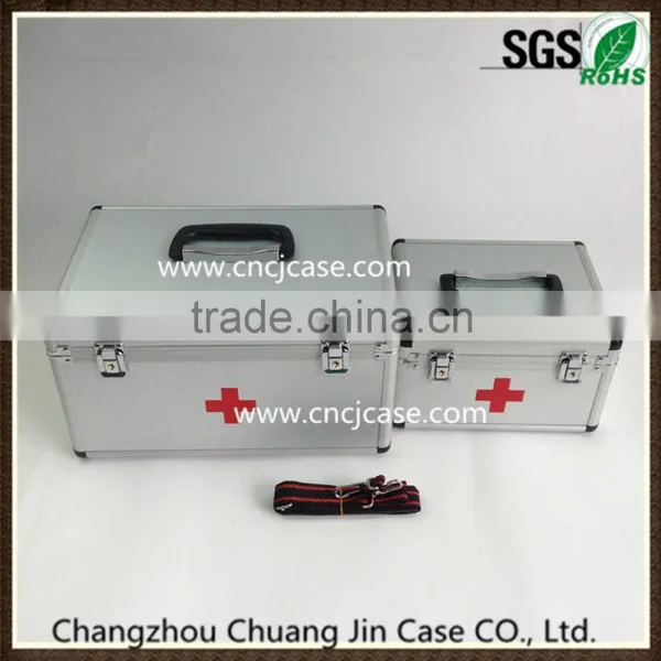 Silver Diamond Pattern Aluminum Medical Box photo-2