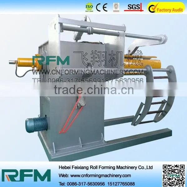 FX 5 Tons Hydraulic Metal Coil Decoiler photo-2