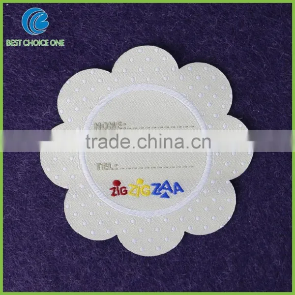 2016 Wholesale Cheap Fashion Merrowed Border Woven Patches And Badges photo-3