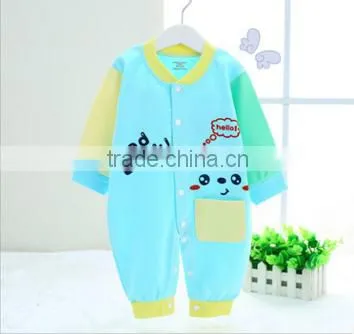 Spring and Autumn Baby Soft Cotton Romper photo-3