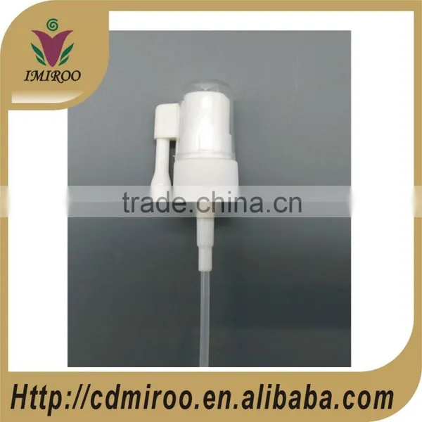Medical Plastic Nasal Sprayer Throat Sprayer With Spray Bar