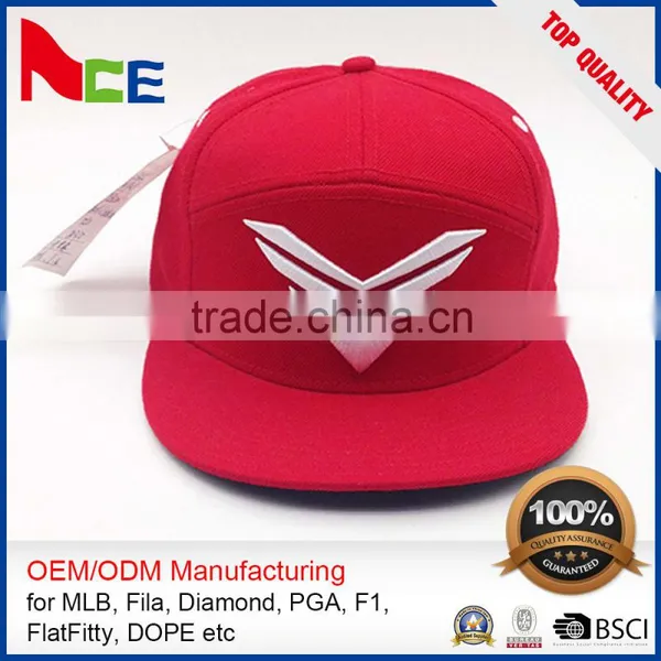 New Fashion Cheap High Quality 2016 New Style 5 Panel Cap Snapback photo-2