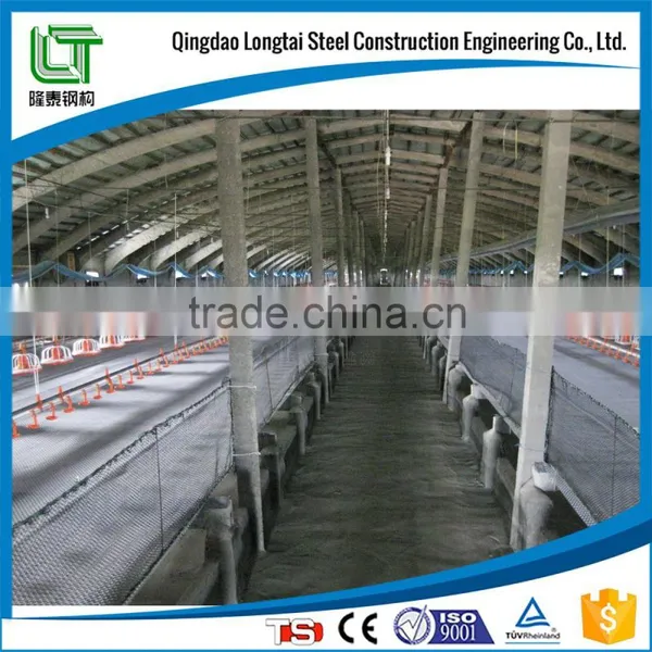 2016 New Perfect Design Light Steel Structure Chicken Farm Building for Poultry photo-2