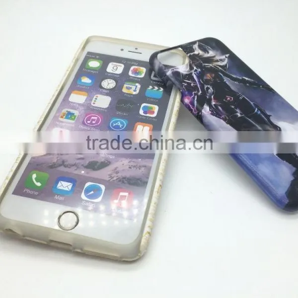 Oil Hand Feeling High Quality Film Sublimation 3D Polymer Coating Bumper Phone Case photo-2