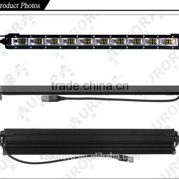 Aurora 4" Slim Led Scene Light 4x4 Atv Led Light Bar photo-3