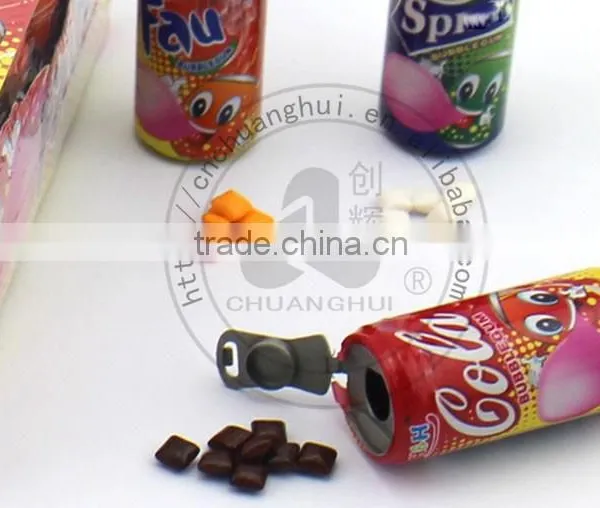 7g Bubble Gum in Can / Cola Sprite Orange Bubble Gum photo-3