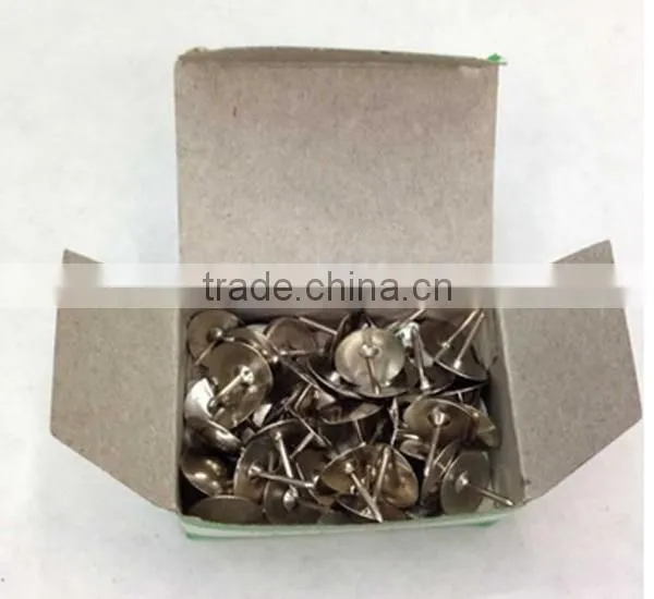 2016 Cheapest Good Quality Metal Clear Thumb Tacks for Office and School photo-5