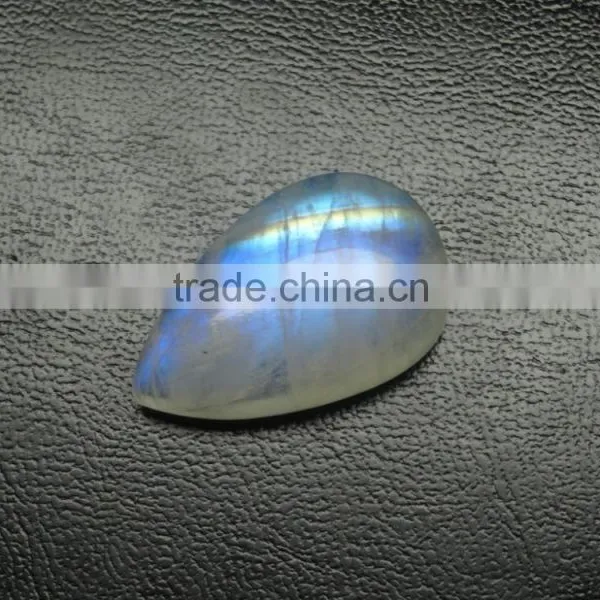 Blue Flashy Moonstone With Pear Shape photo-2