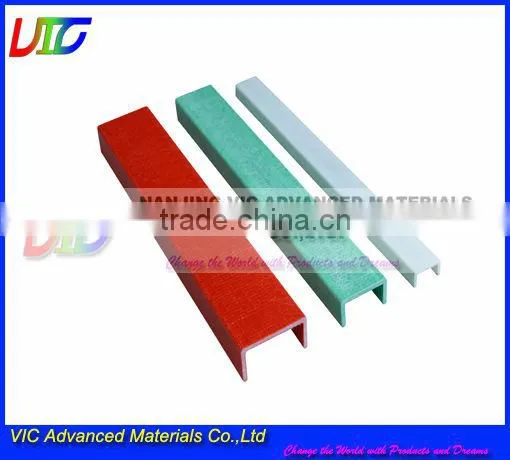 High strength fiberglass u shape profile,economy fiberglass u shape profile supplier