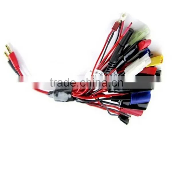19 in 1 Lipo Battery Power Charging Charge Adapter With Multi Plug Futaba tx / Spektrum / Anderson Power Poles / Tamiya Plug photo-4