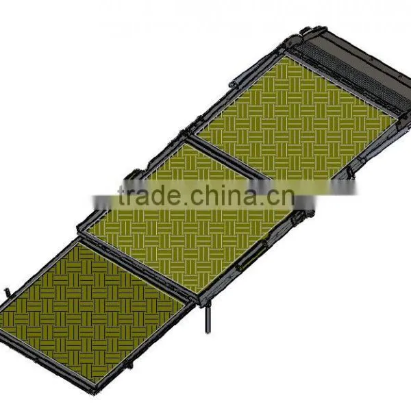 BMWR-3 350kg Aluminm Platform Folding Manual Wheelchair Ramp for Van photo-6