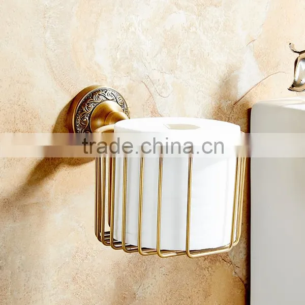 88951F Batnroom Accessory Soap Dish Archaize Hotel Use Bath Basket Toilet Paper Holder With Shelf photo-2