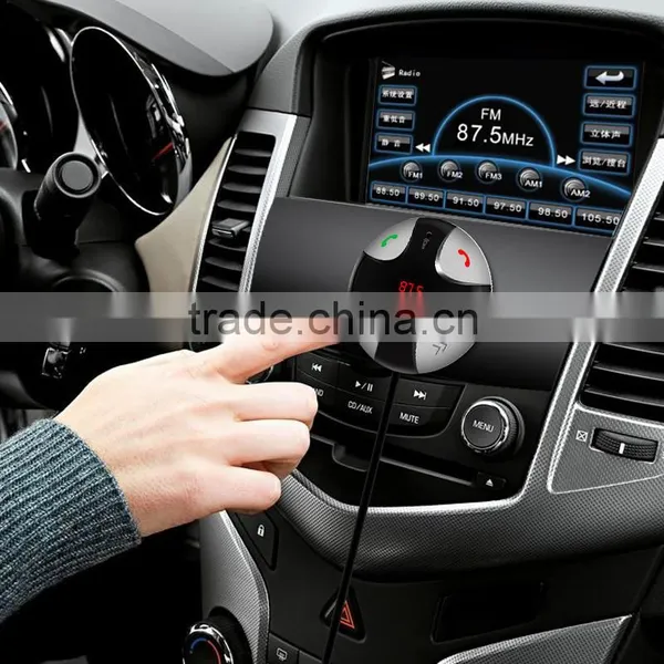 FM29B Aux Bluetooth Car Kit MP3 Stereo FM Transmitter Car Kit for Phone photo-4