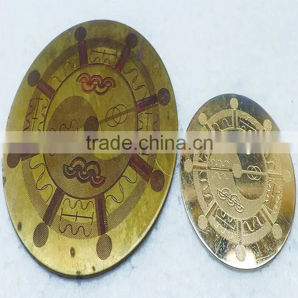 Customized model copper nameplate