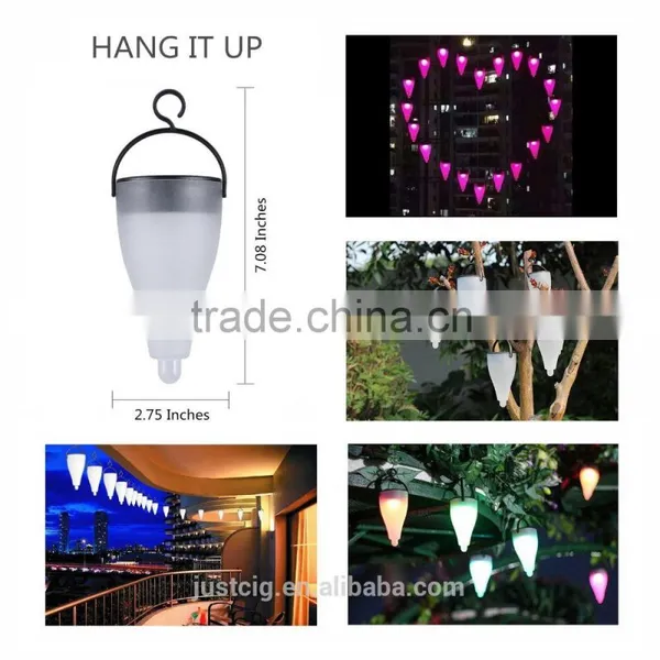 Solar Light, 7-Color Changing, Garden Solar Light Decorative Lights 3 Modes for Different Scenes Garden,Path photo-6