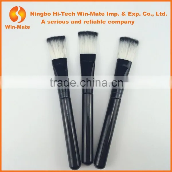 Make You Own Brand Best Professional Black Nylon Hair Foundation Blush Brush photo-2