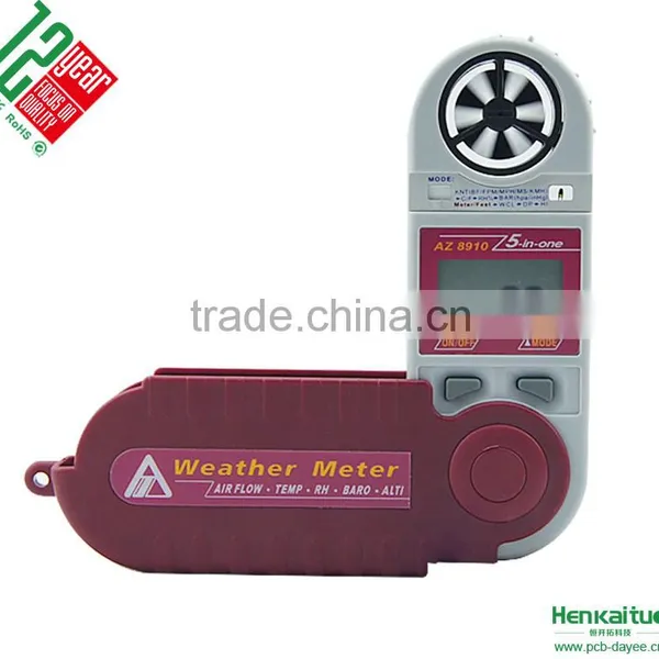 Mini Digital Air Flow Anemometer Barometric Pressure Sensor Meter AZ8910 photo-6