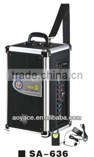 portable digital speaker with usb,sd,headset