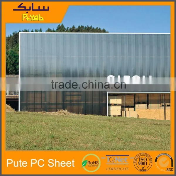 Polycarbonate Construction Material Sun Shield Plastic Green Sun Visor photo-6