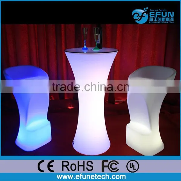 Nightclub/bar/wedding/party Led Bar Chair,portable Led Colored Salon Chairs photo-4