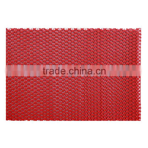 Swimming Pool Hydrophobic Anti-slip Pvc s Type Mat photo-3