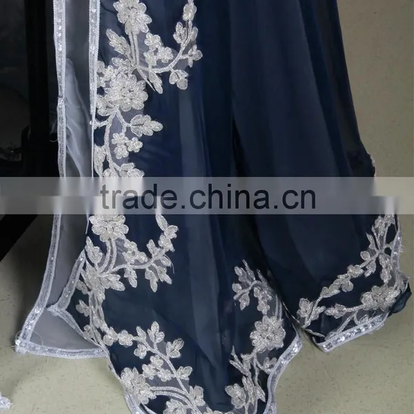 RSE650 Silver Grey And Teal Mother Of The Bride Dress With Sleeves Short And Long photo-2