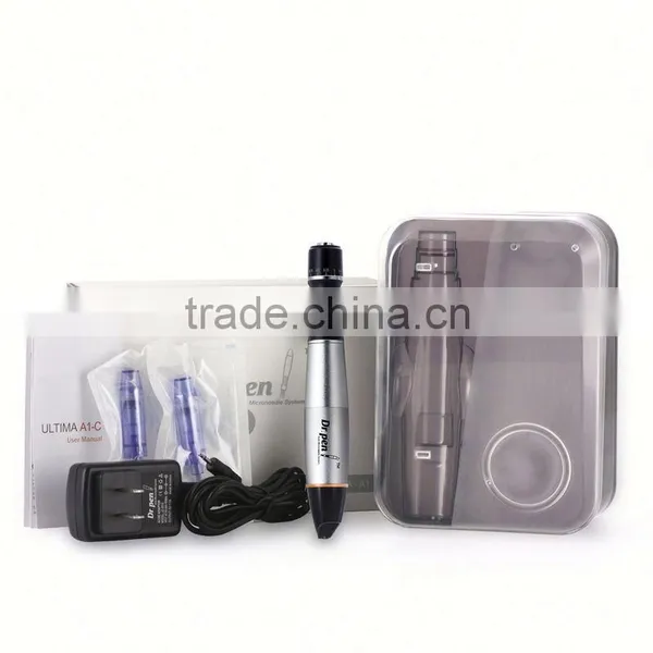 Face Skin Anti-wrinkle Adjustable 6 Level Speed Dermal Pen photo-2