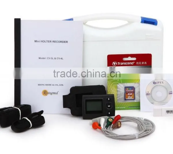 72 Hours Recording Time ECG Holter Recorder System Holter Monitor Analysis Software High Quality photo-4