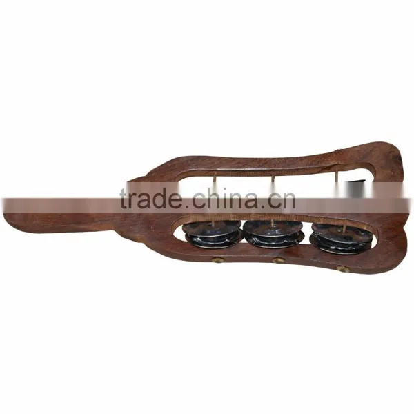 Hand Percussion Cymbals Jhika Indian Musical Instrument photo-2