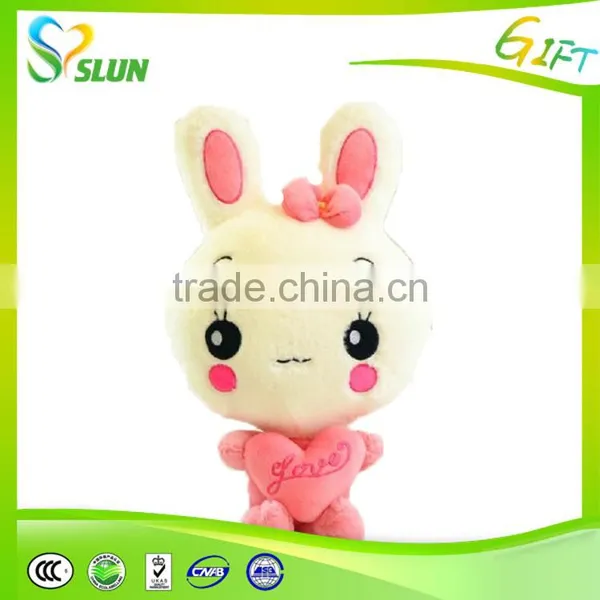 Valentine's Day Teddy Bear Plush Toy With Red Heart photo-2